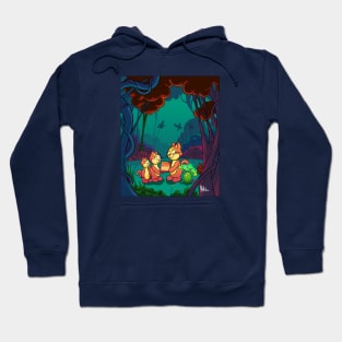 Cat Cartoon Hoodie